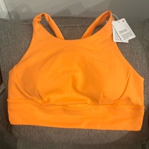 Lululemon wunder train long line bra